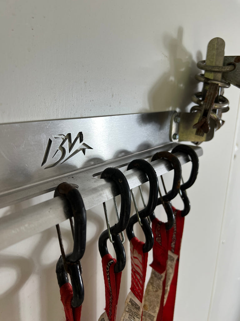 Aluminum Strap Rack, Trailer and Garage Wall Mount Storage System – B&M ...