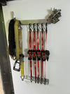 Aluminum Strap Rack, Trailer and Garage Wall Mount Storage System