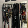Aluminum Strap Rack, Trailer and Garage Wall Mount Storage System