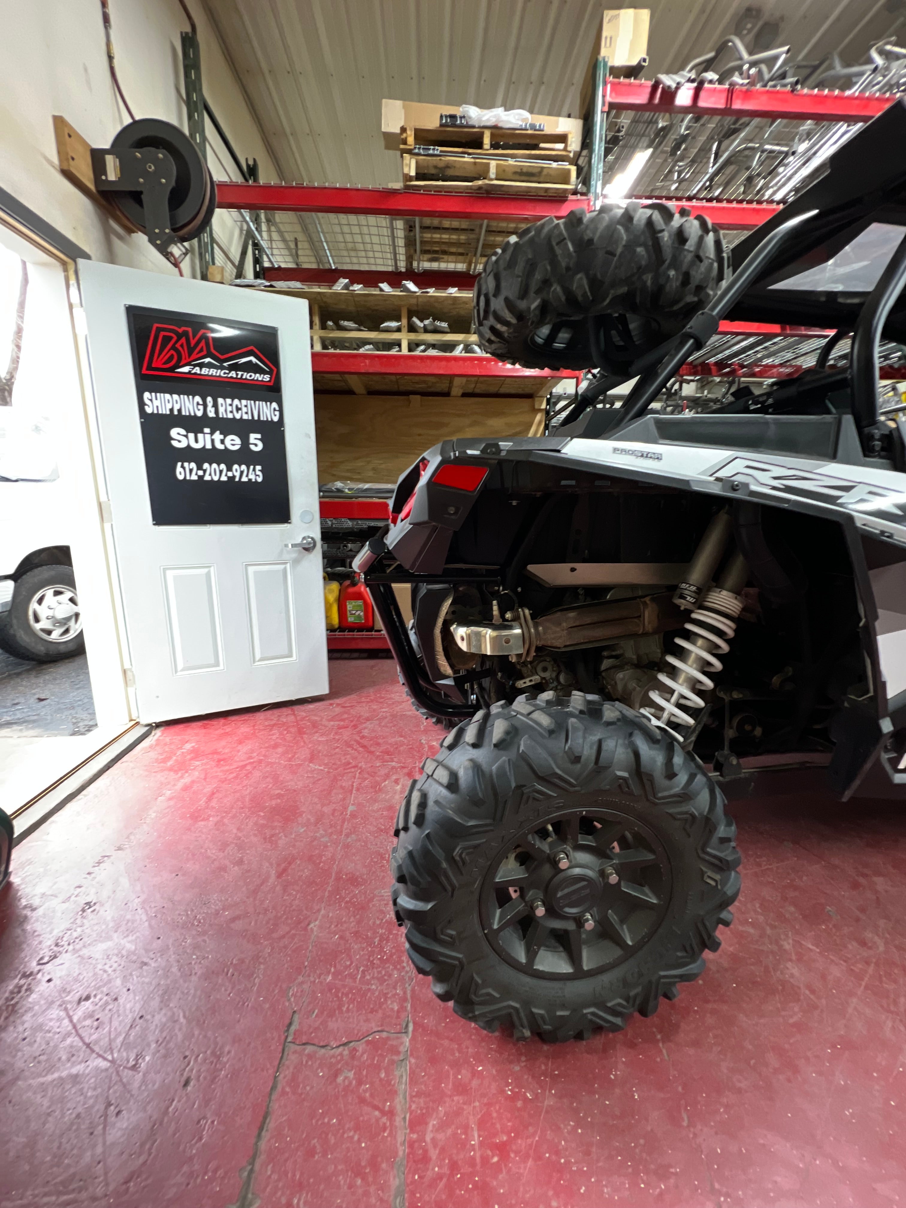 Emp Rzr Rear Bumper Polaris RZR Rear Bumper - B&M Fabrications