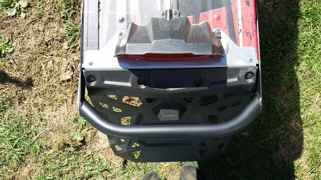 Snowmobile Rear Bumper Polaris Pro Ride RMK Rear EXO Bumpers - B&M Fabrications